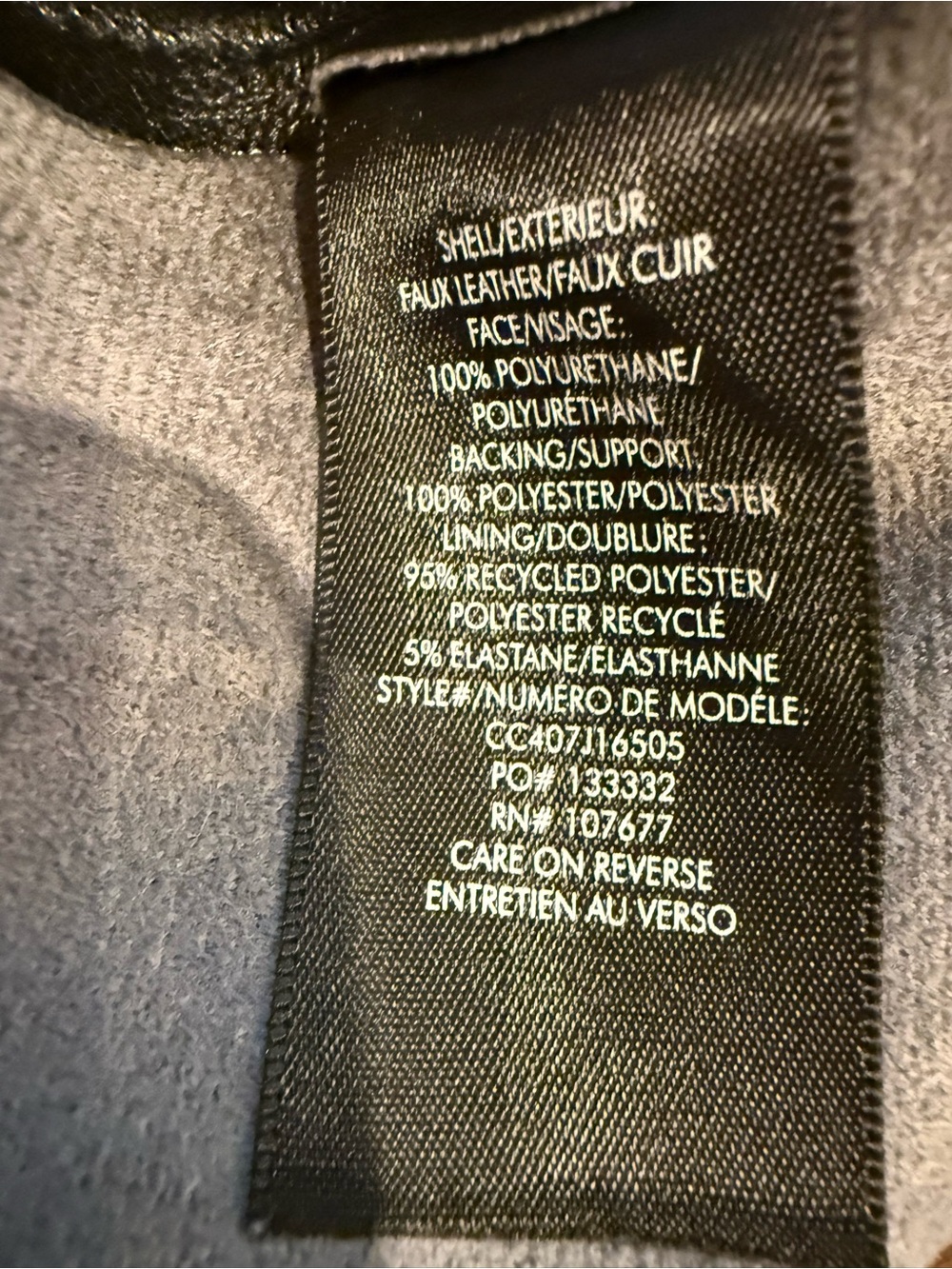 NWT ALICE + OLIVIA Vegan Leather Dress - Picture 6 of 7